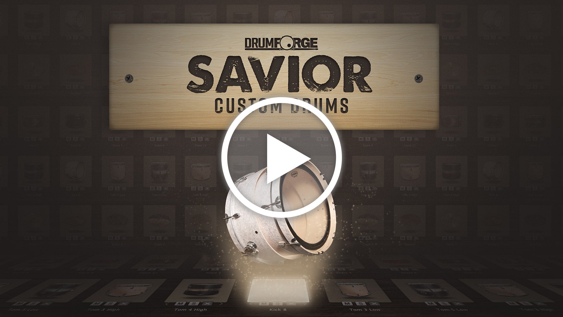 Drumforge Bergstrand Drum Sampler Video